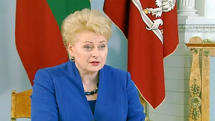 Il Presidente Lituano Dalia Grybauskaitė promuove il miglioramento dei servizi per l'infanzia